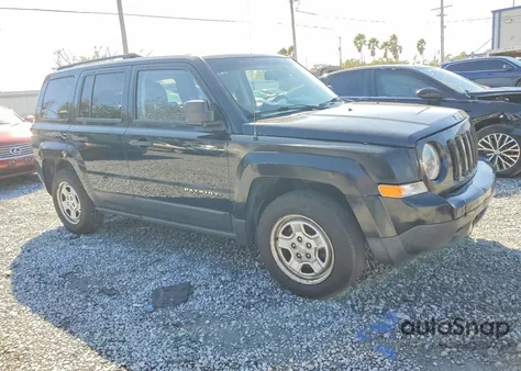 2016 Jeep Patriot Sport z USA, uszkodzony, nr VIN 1C4NJPBA9GD678248